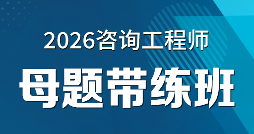 2026年咨询工程师【 工程项目组织与管理】精华母题班